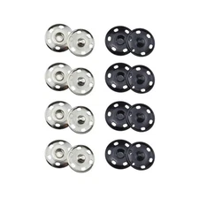 Sew on Snap Button 25mm Dia Press Stud Metal Fastener Stay Put Close Clip Tig...