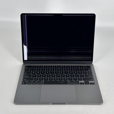 MacBook Air 13 Gray 2022 M2 8-Core CPU 10-Core GPU 24GB 512GB SSD - Cracked LCD