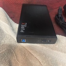 Purex Technology PCE-U3PD/B USB 3.0 3.5  SATA I/II/III External HDD Enclosure