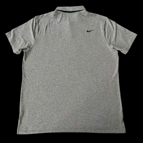 Nike Tour Heathered Stretchy Golf Polo Shirt Dri-FIT DV3123 291 Size XL $80 - Picture 7 of 8