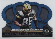 2001 Pacific Crown Royale Platinum Blue 13/75 Antonio Freeman #55 0zv5