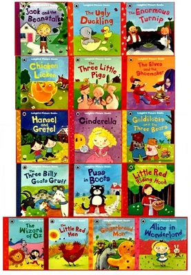 Ladybird First Favourite Tales 16 Picture Books Collection Set Children's pack