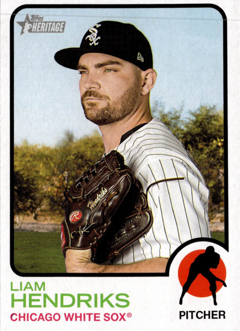 5 CARD LOT - 2022 Topps Heritage - Liam Hendriks #6
