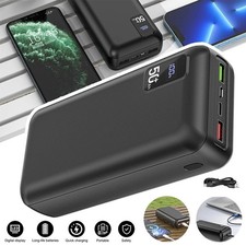 Power 50000mah Bank 22.5W Portable Fast Charger External Battery for Mobile Phon