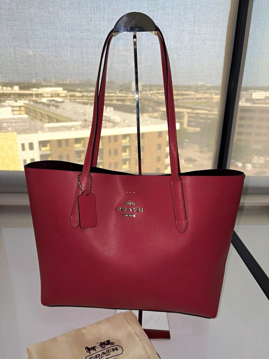 Coach Red Tote Handbags & Purses for Women for sale - eBay