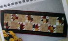 Fall Leaves pieced table runner  quilt pattern *A22
