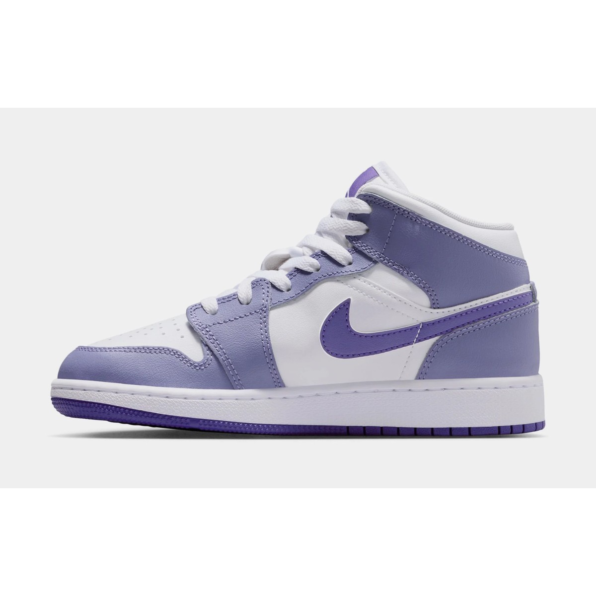 靴 Nike GS Air Jordan 1 Mid Violet. 24,5cm GS) Air Jordan 1 Mid 'Purple Venom' DQ8423-511