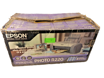 SELTENER ORIGINAL Epson Stylus Photo R220 Farbtintenstrahl A4 DRUCKER, LESEN