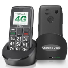 C1+ 4G Big Button Mobile Phone for Seniors | SIM Free Unlocked |