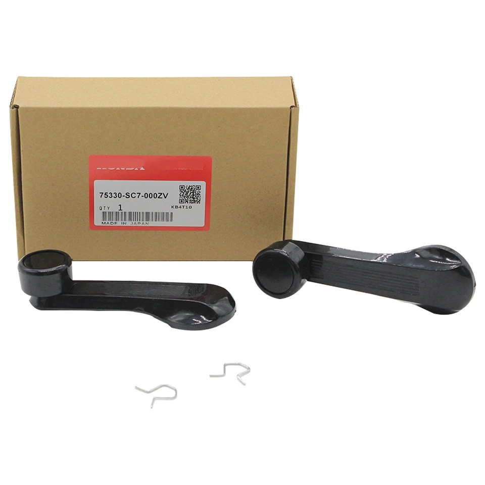 New OEM For Honda Civic 96-00 EK EG6 SiR Window Regulator Crank Handle Set - Image 3 of 4