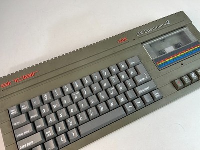 SINCLAIR ZX SPECTRUM +2 128K COMPUTER GAME VINTAGE WORKS
