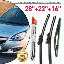 Scheibenwischer Vorne + Hinten Für Opel Meriva B Großraumlimousine 2010-2017