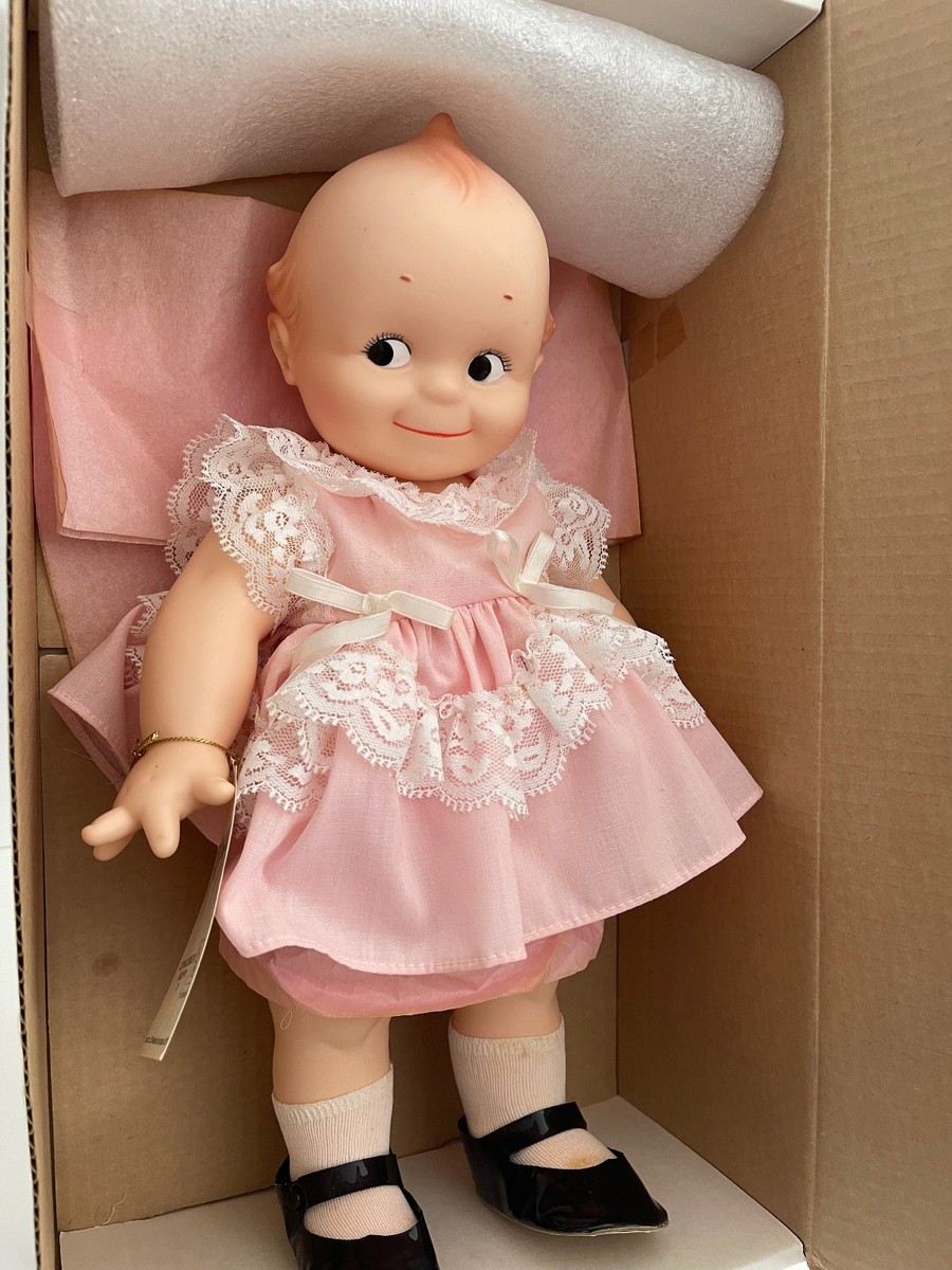 Vtg 1983 Original Cameo Dolls Rose O'Neill Kewpie Vinyl 15