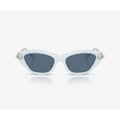 Retro Tiffany & Co Frosted Pale Sapphire Cat Eye TF4231U excellent condition