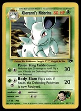 Giovanni's Nidorina 44/132 Uncommon Gym Challenge Pokemon 2000 on eBay