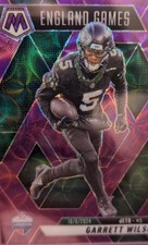 2025 Panini Mosaic - International Games Garrett Wilson #252 Purple Scope Prizm