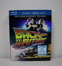 Back to the Future 25th Anniversary Trilogy Blu-ray, 2010 6-Disc Box Set Used