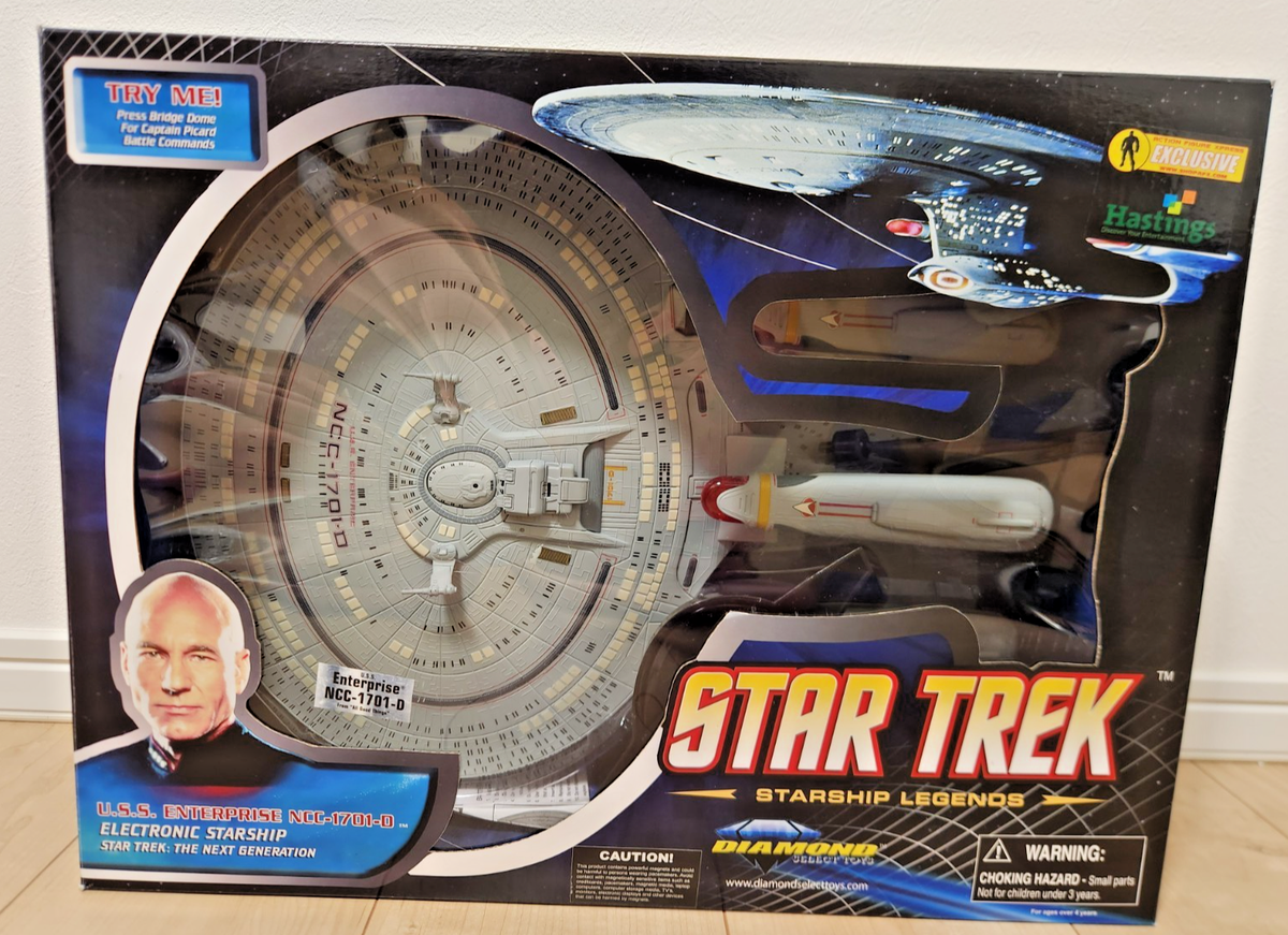中古美品 DIAMOND SELECT STARSHIP NCC-1701-D Star Trek Starship Legends U.S.S Enterprise NCC-1701-D Diamond