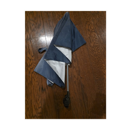 Versa-Brella UPF 50+ Clamp-On Outdoor Umbrella Sun Shade, Blue UV Protection