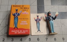Marx warriors of the World Boxed w Card Mexican War Doug Deland