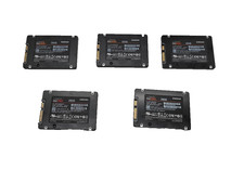 Lot of 5 Samsung 860 EVO V-NAND SSD MZ-76E250 250GB SATA 2.5" MZ7LH250HAHQ