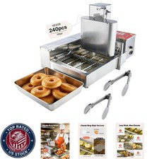 Commercial Automatic Donuts Machine, 4 Rows Donuts Making Equipment, 240