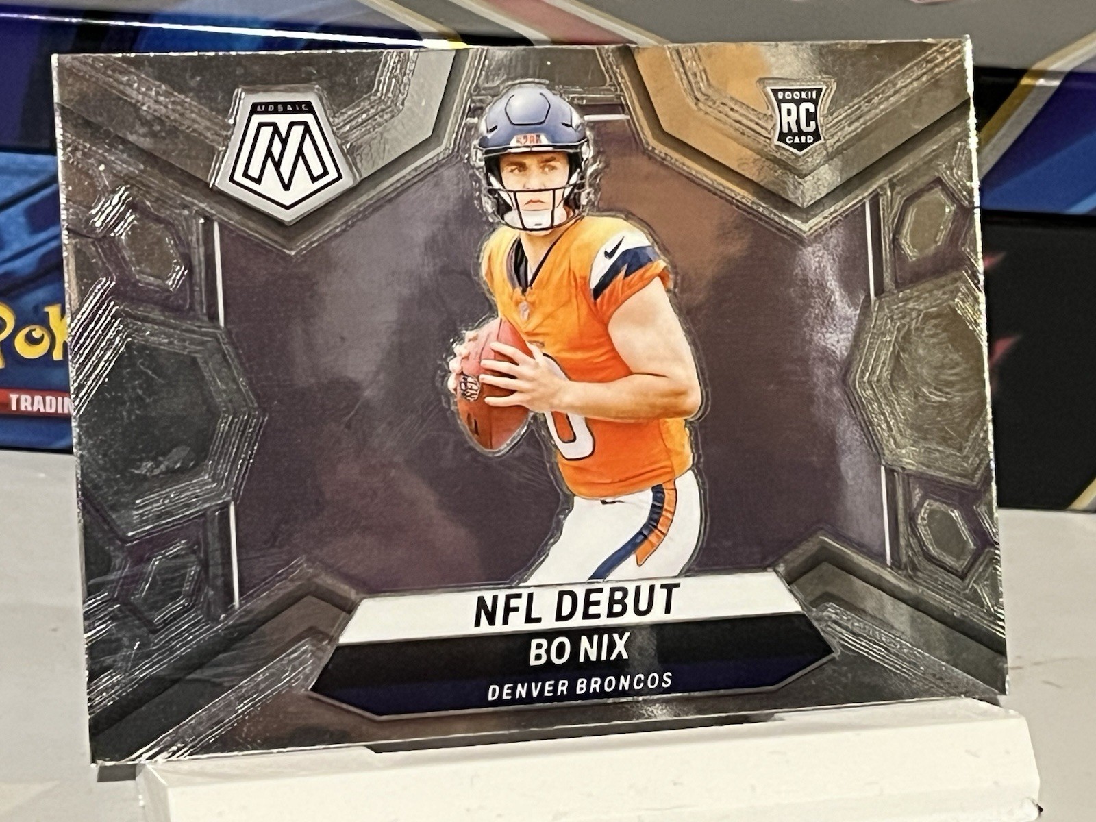 2024 Panini Mosaic - NFL Debut Bo Nix #271 Silver Prizm (RC)