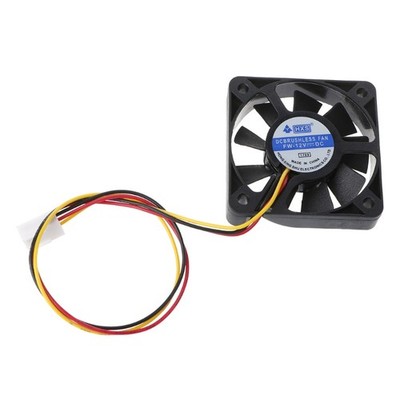 50mm Silent Cooling Fan 12V 3Pin 5010 DC Brushless Quiet for PC Computer for