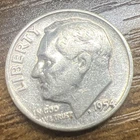 1954-D Roosevelt  Dime. Actual Coin Check Out All My Roosevelts And Save Big