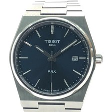 TISSOT T137410A Navy Case Size 39mm Wrist Size 18.5cm Men's Used Watch #21121