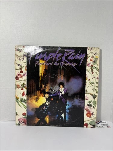 Original Purple Rain by Prince And The Revolution Vinyl 1984 With Poster Insert