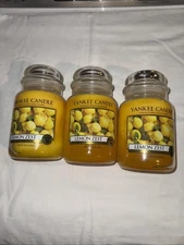 1- NEW Yankee Candle Lemon Zest Classic 22oz Jar