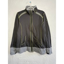 Columbia omni wick advanced evaporation full zip sweatshirt womens large active