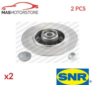BREMSSCHEIBEN SATZ PAAR SNR KF155103U 2PCS P FÜR RENAULT MEGANE III,FLUENCE
