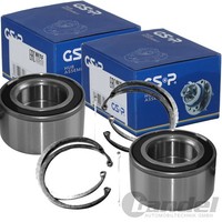 2X GSP RADLAGER-SATZ Vorne Beidseitig Passend FÜR Chevrolet Aveo Lanos Daewoo