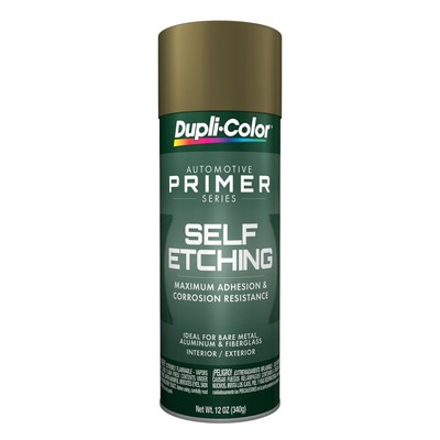 Duplicolor DAP1690, Self-Etching Primer, Flat Green, 12 oz Aerosol