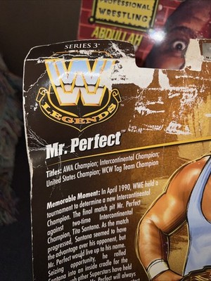 2010 Mattel WWE Legends Series 3 Mr Perfect Curt Hennig NIB