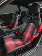 Porsche911 918 Gt2rs Gt3gt3rs Gt4rs Sports Seats Protective Leather Cover Red S