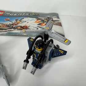 LEGO Agents: Jetpack Pursuit (8631) W/INSTRUCTIONAL MANUAL 100% COMPLETE