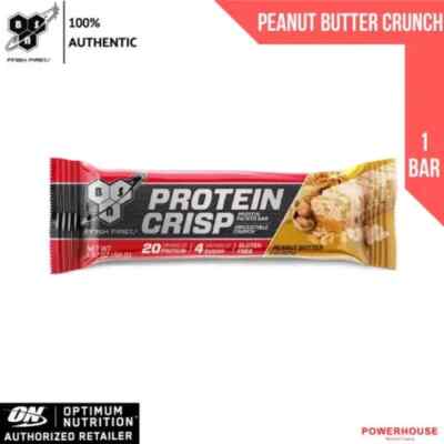 BSN Protein Crisp Bar / Protein Snack 1 bar 20g FREE SHIPPING WORLD WIDE