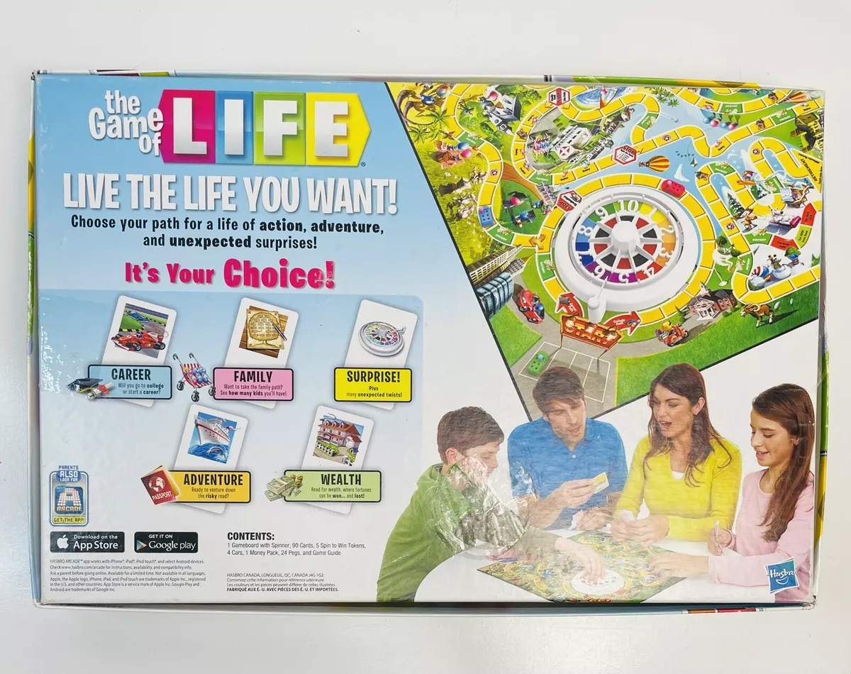 Shop Hasbro The Game Of Life Board Game For Families And Kids