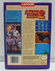 MEGA MAN 2 NINTENDO NES CAPCOM 1989 USA - NTSC USA VERSION BOXED NES-XR-USA
