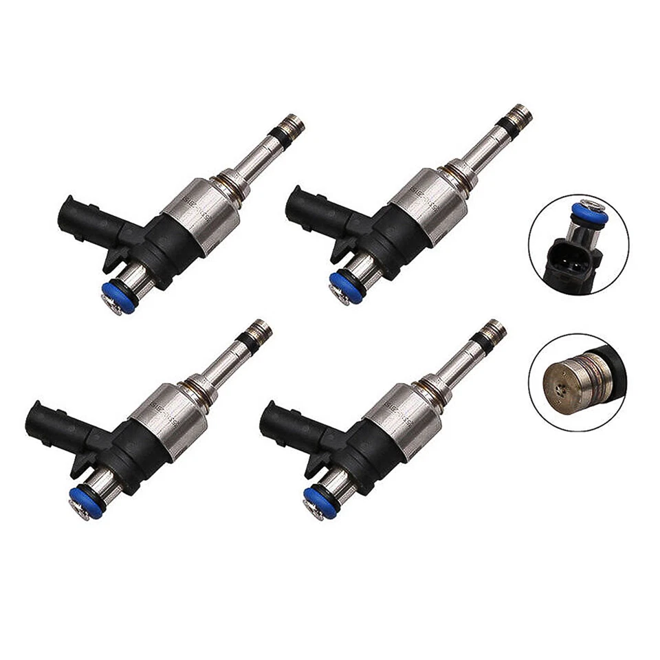 4PCS Fuel Injector For HYUNDAI ACCENT 1.6L L4 2018 2019 KIA SOUL 2017 2018 2019 - Image 2 of 4