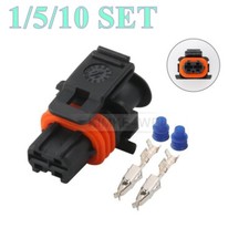 Bosch 2 Pin Diesel Injectors Ignition System Connector Socket Plug New
