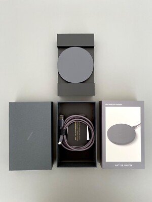 Native Union Marc O' Polo DROP Wireless Charger Ladepad Silikon matt grau *NEU*