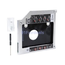 2nd SATA HDD SSD Hard Drive Unibody Caddy for MacBook Pro 13" 15" 17" 2009 2010