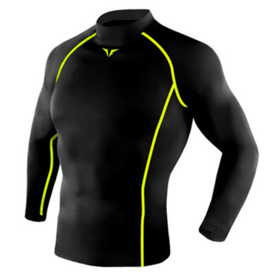 Take Five Herren hauteng Kompression Basisschicht Laufshirt S ~ 2XL schwarz 214