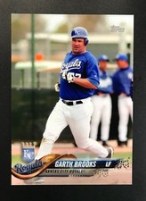 2004 Garth Brooks KC Royals MLB Spring Training Baseball Card Mint Rookie RC