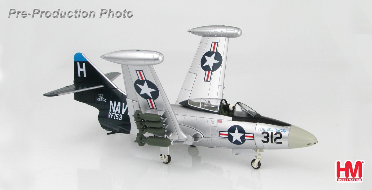 Hobby Master 1:48 HA7208 Grumman F9F-5 Panther VF-153 Blue Tail