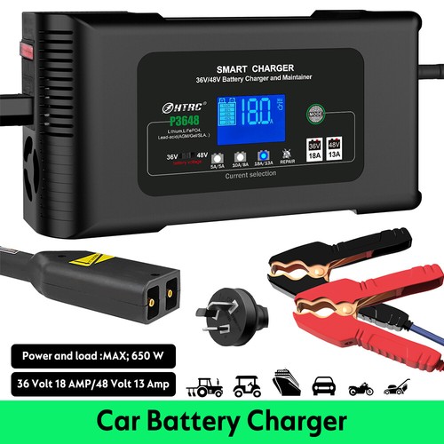 48V Lithium 36V 18A/13A AC/DC Battery Charger For Lithium Iron LiFePO4 AGM Gel - Picture 17 of 17